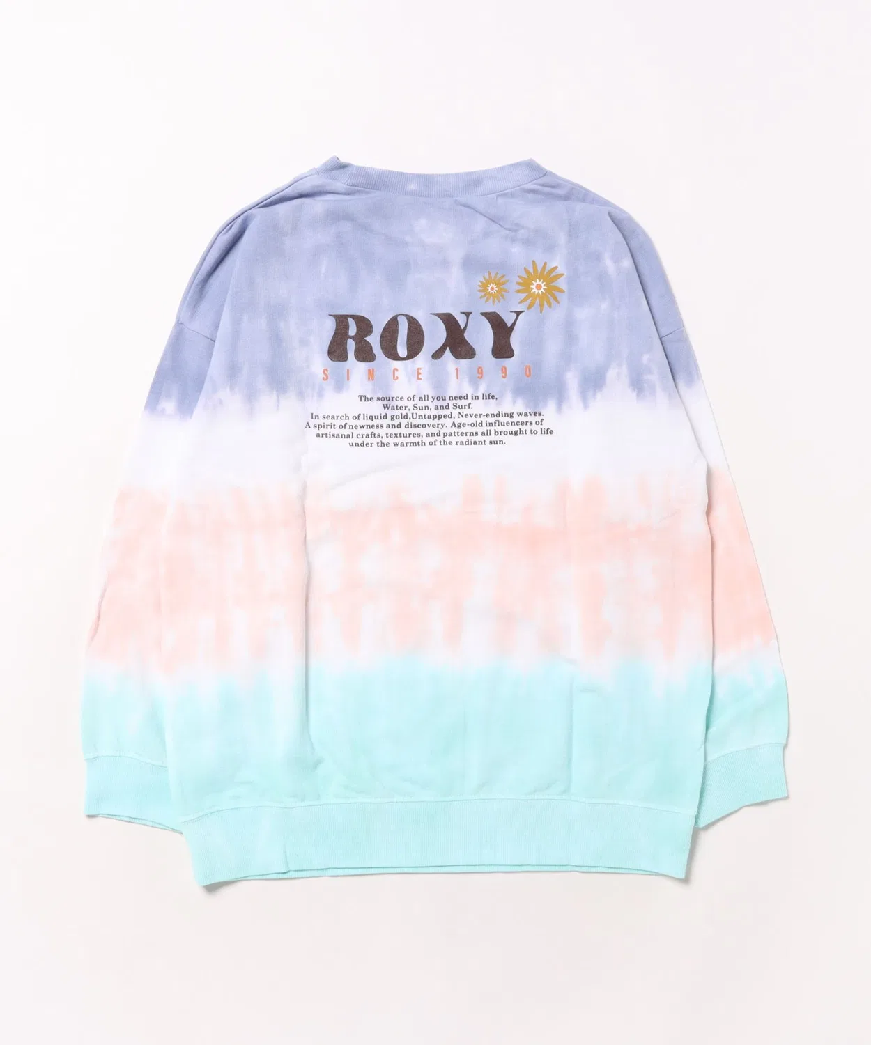 Свитшот Roxy MINI SUN AND SURF L, длинный рукав, разноцветный — фото 2
