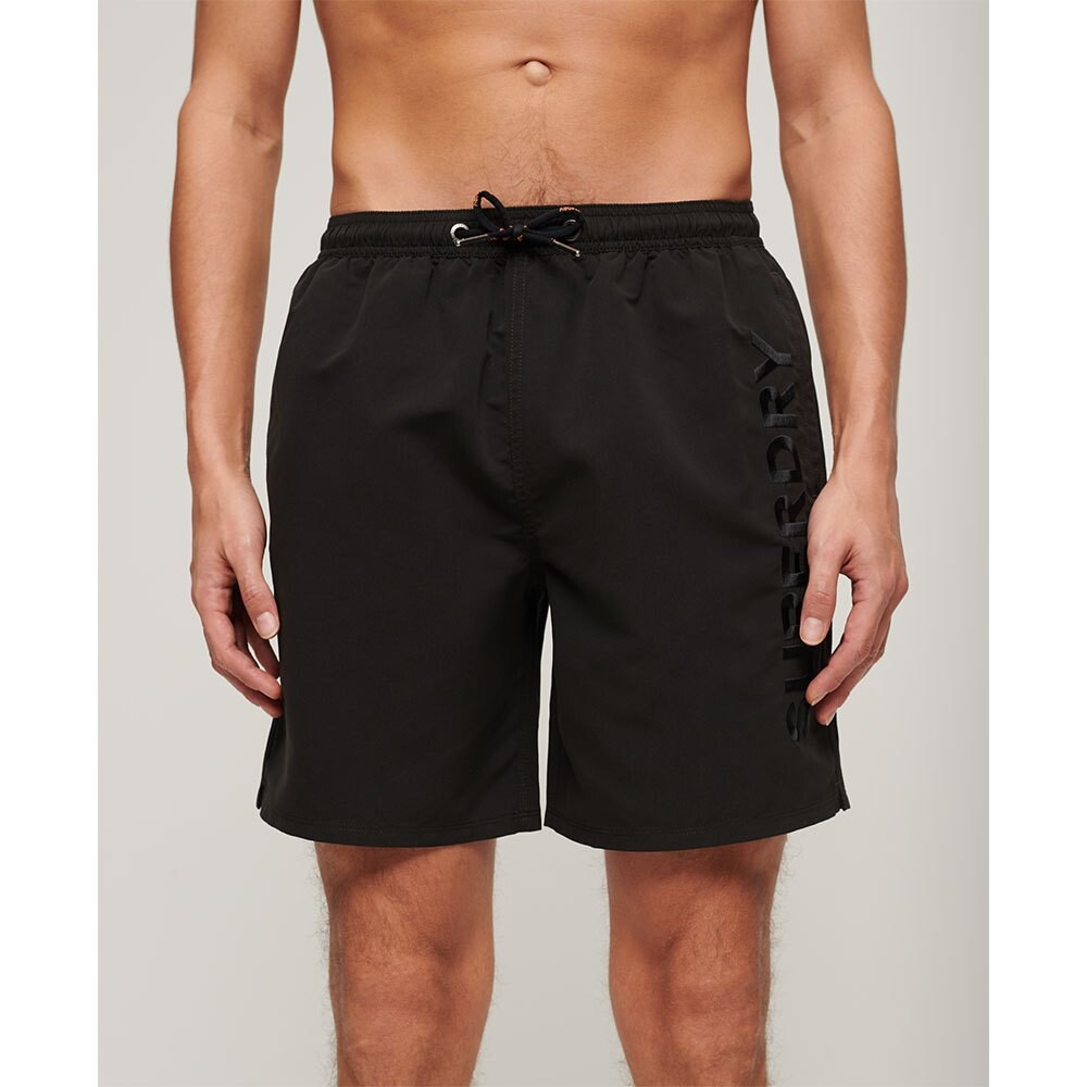 

Шорты для плавания Superdry Premium Embroidered 17´´ Swimming Shorts, черный