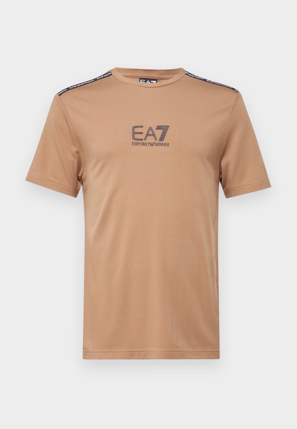 

Базовая футболка EA7 Emporio Armani, бежевый
