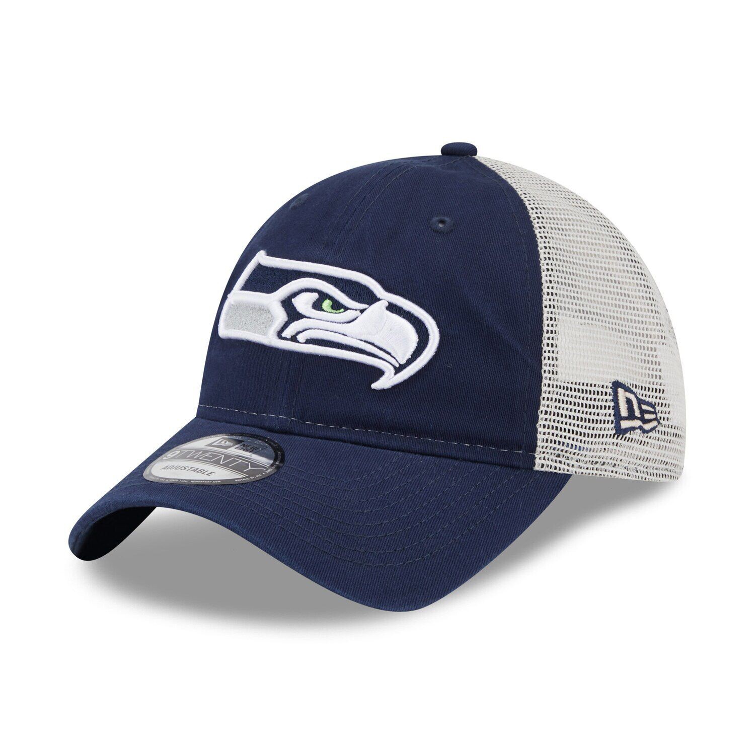 

Мужская кепка New Era Navy/Natural Seattle Seahawks Loyal 9TWENTY Trucker Snapback