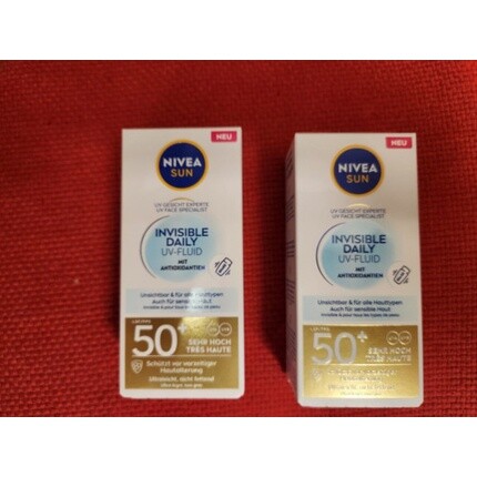 

NIVEA SUN Face Sun Fluid Невидимый дневной солнцезащитный крем SPF 50+ 40 мл