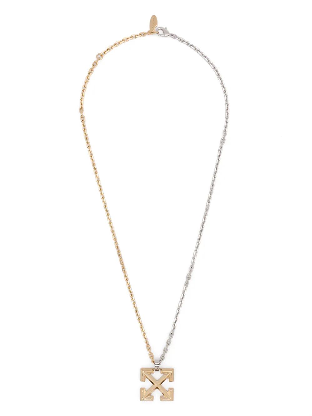 

Колье с логотипом Arrows OFF-WHITE, золотой