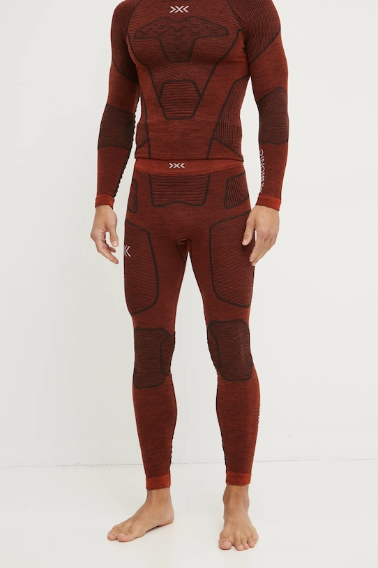 

Функциональные тайтсы Symbio Merino X-Bionic, красный