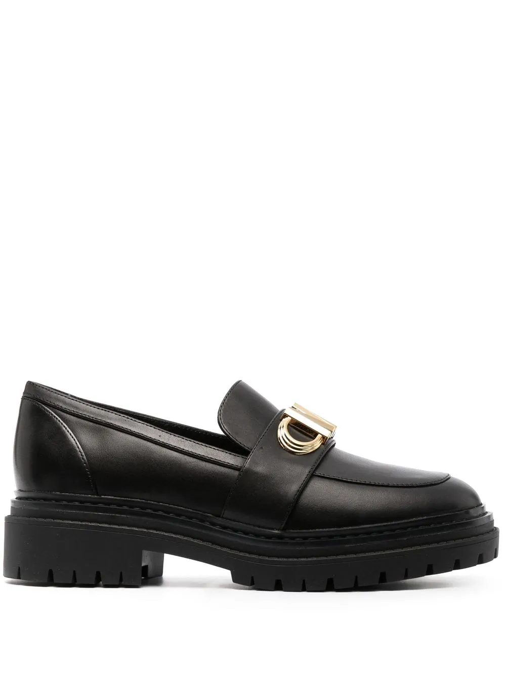 Лоферы Parker с логотипом Michael Michael Kors, черный