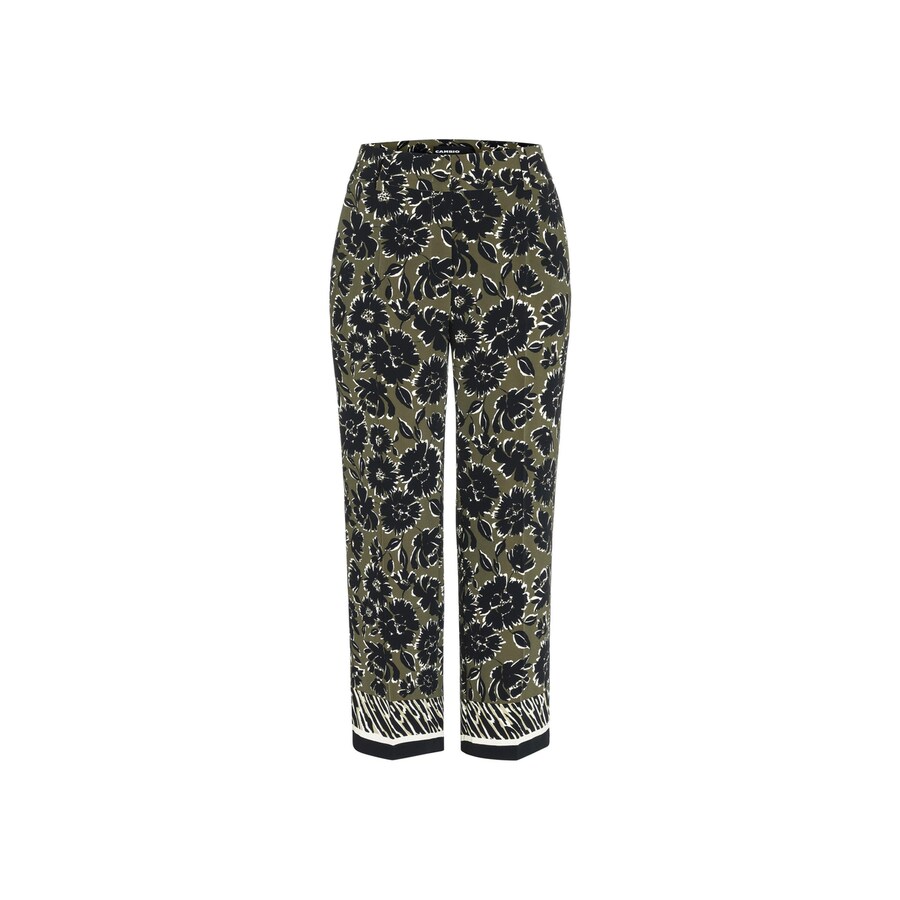 

Тканевые брюки Cambio Wide leg Pants, хаки
