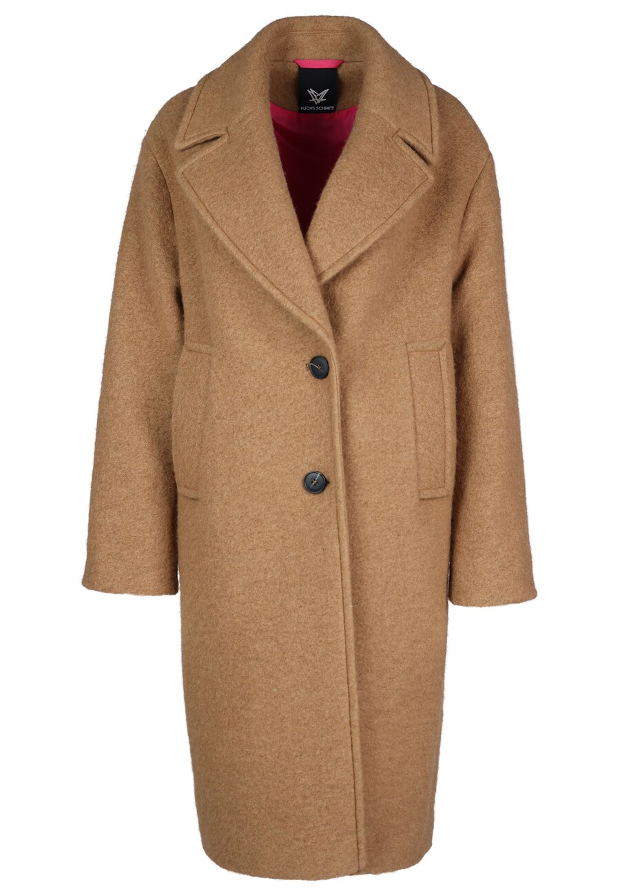 

Шерстяное пальто Fuchs Schmitt Between-Seasons Coat, коричневый