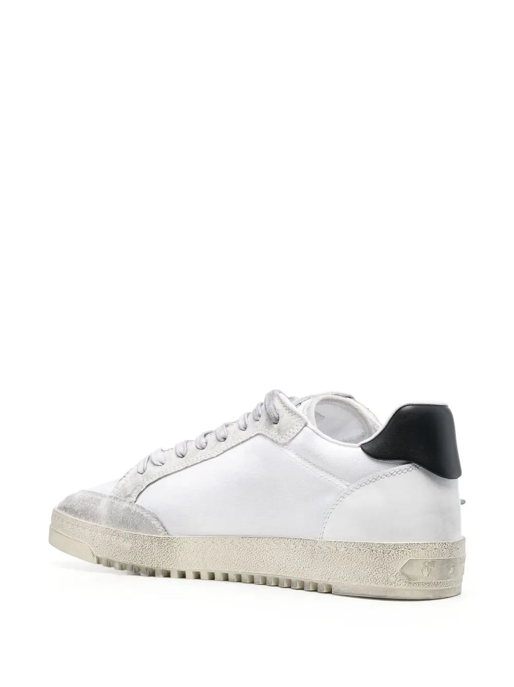 Низкие кроссовки на шнуровке Off-White, белый — фото 3