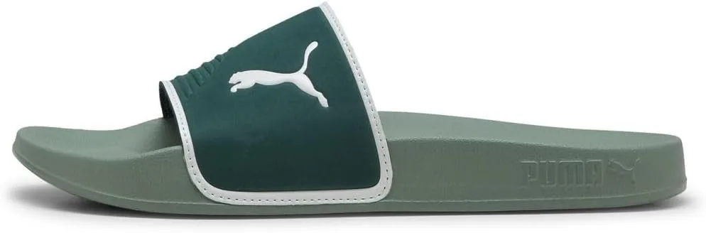 Сандалии для душа Leadcat 2.0 унисекс Puma, белый/зеленый — фото 4