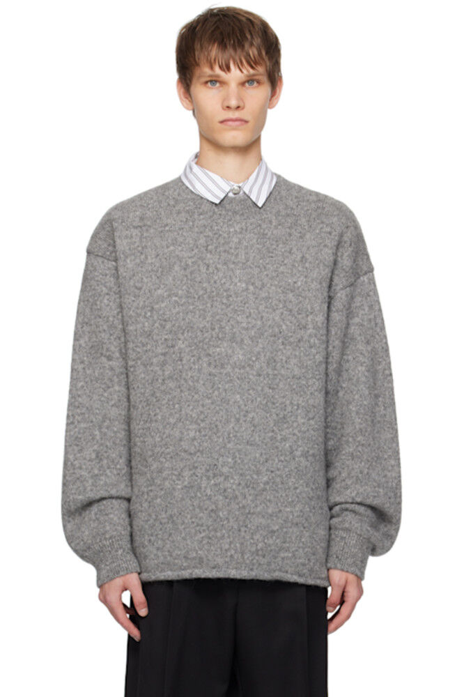 

Серый свитер Les Classiques 'Le pull Jacquemus'