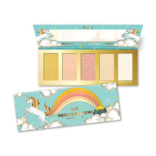 

Палитра хайлайтеров Unicorn Fantasies Palette Rude, 1 UD