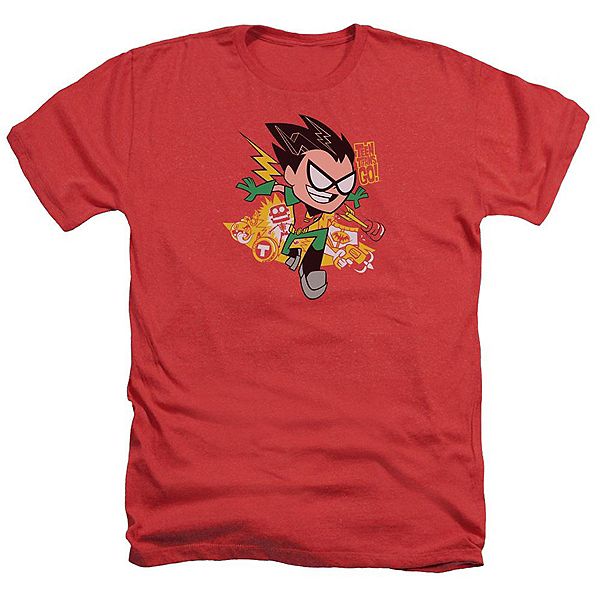 

Футболка Teen Titans Go Robin Adult Heather Licensed Character