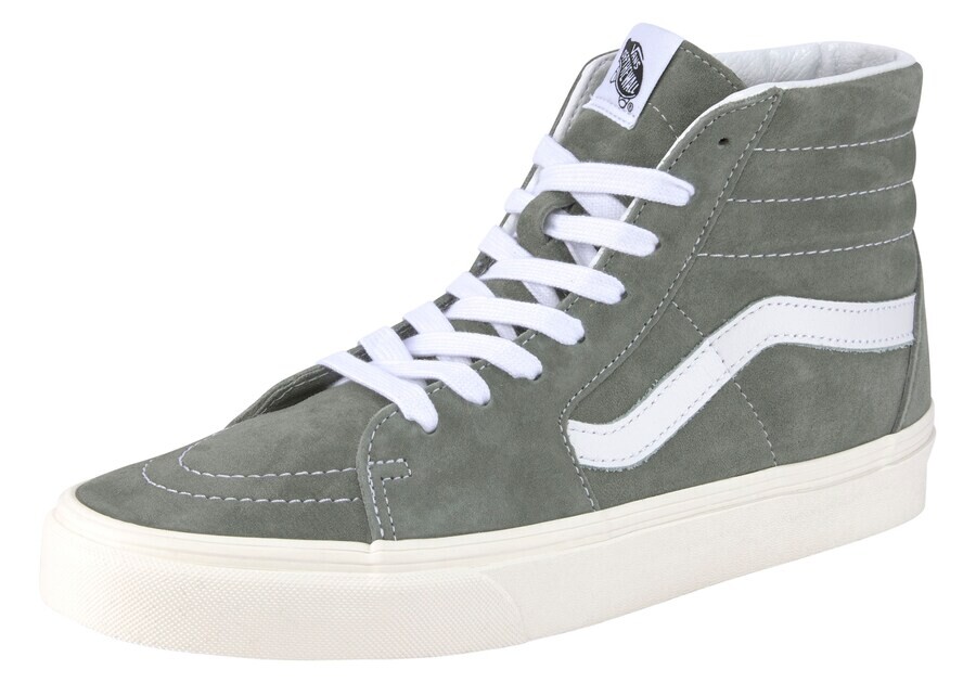 

Высокие кроссовки Vans, оливковый, Зеленый, Высокие кроссовки Vans, оливковый