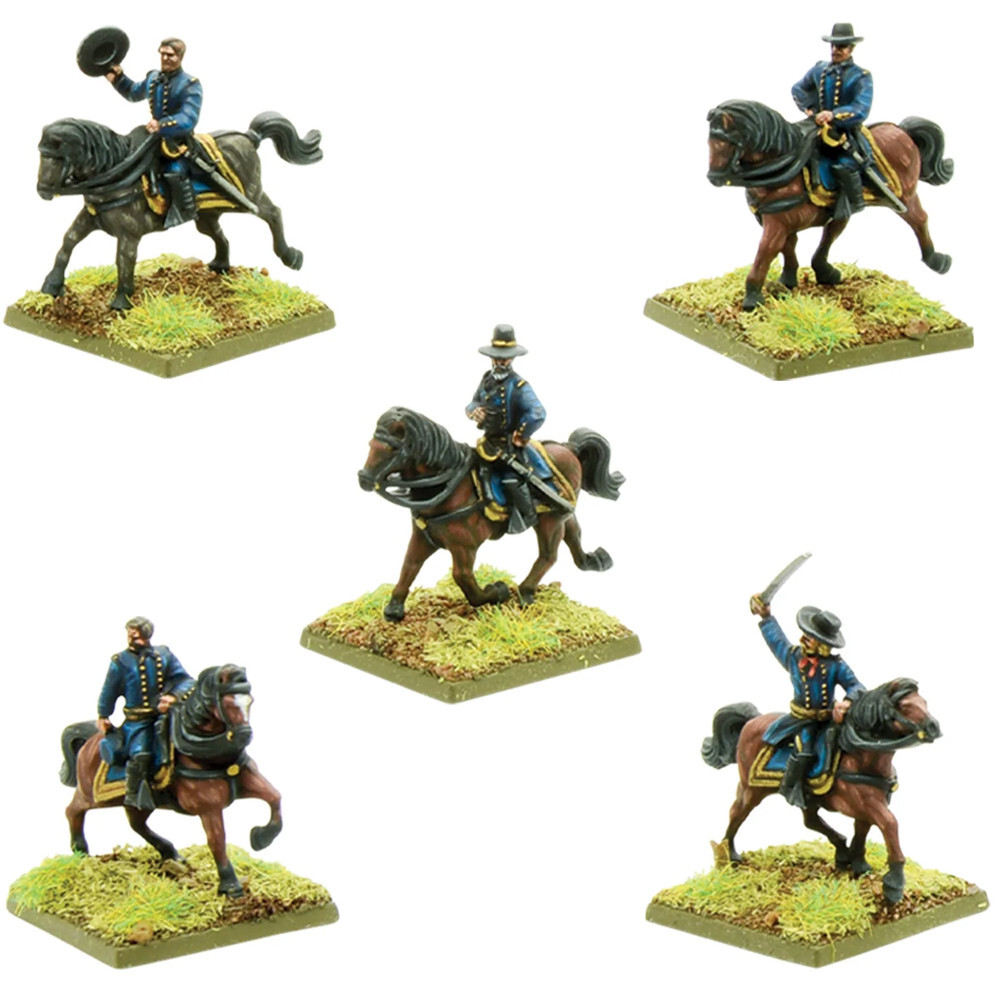 

Миниатюра Warlord Games Black Powder Epic Battles: ACW - Union Commanders