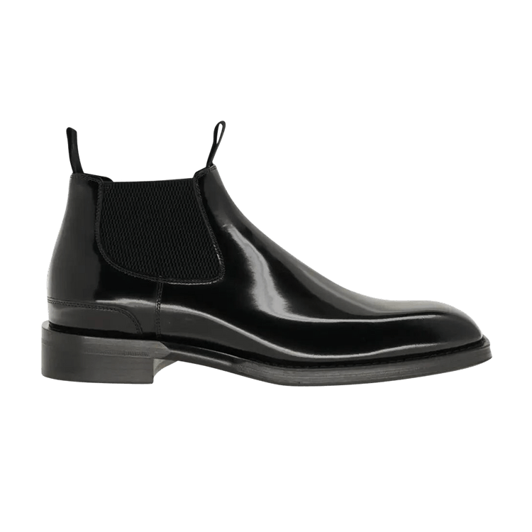 

Ботинки Burberry Square Toe Chelsea Boot 'Black', черный