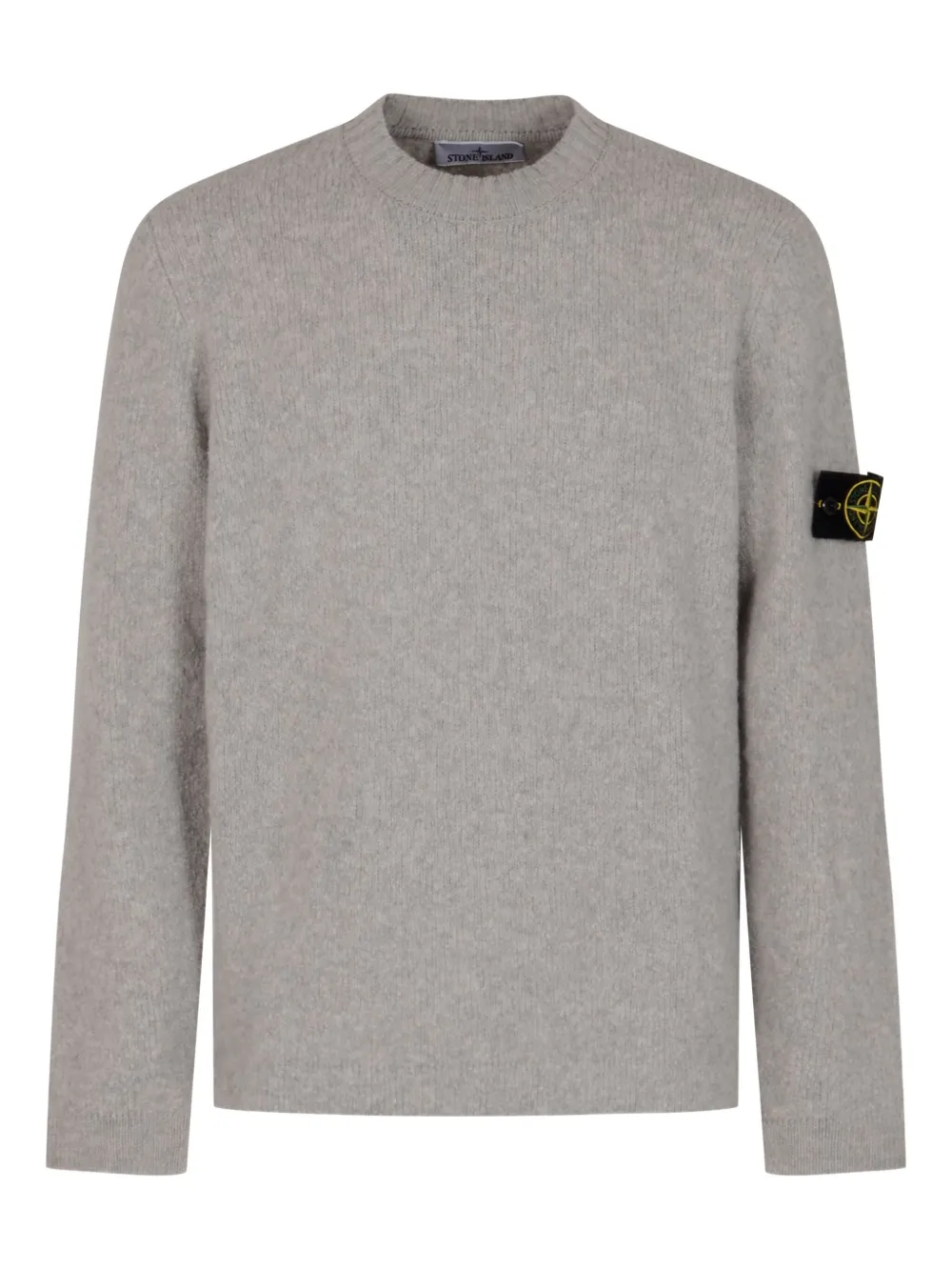

Свитер с мотивом компаса Stone Island, серый