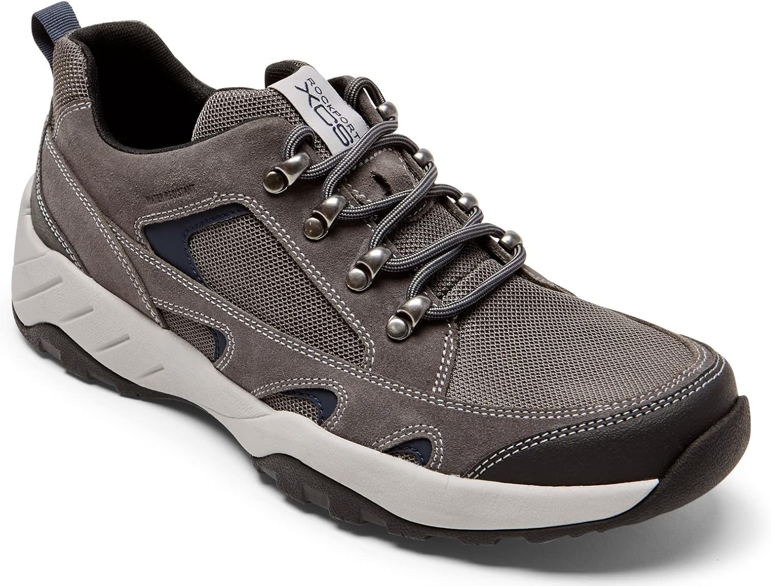 

Мужские водостойкие прогулочные кроссовки Rockport XCS Riggs Blucher, серый/стальной