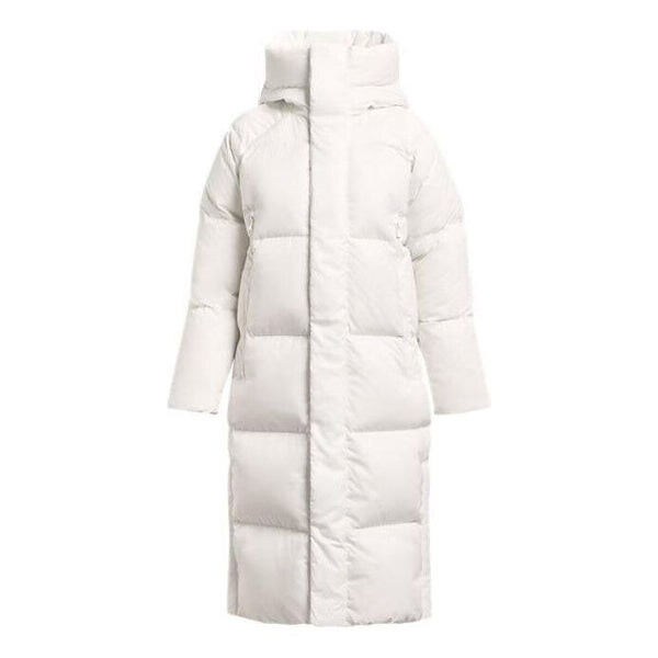 

Куртка coldgear infrared long puffer jacket 'white' Under Armour, белый