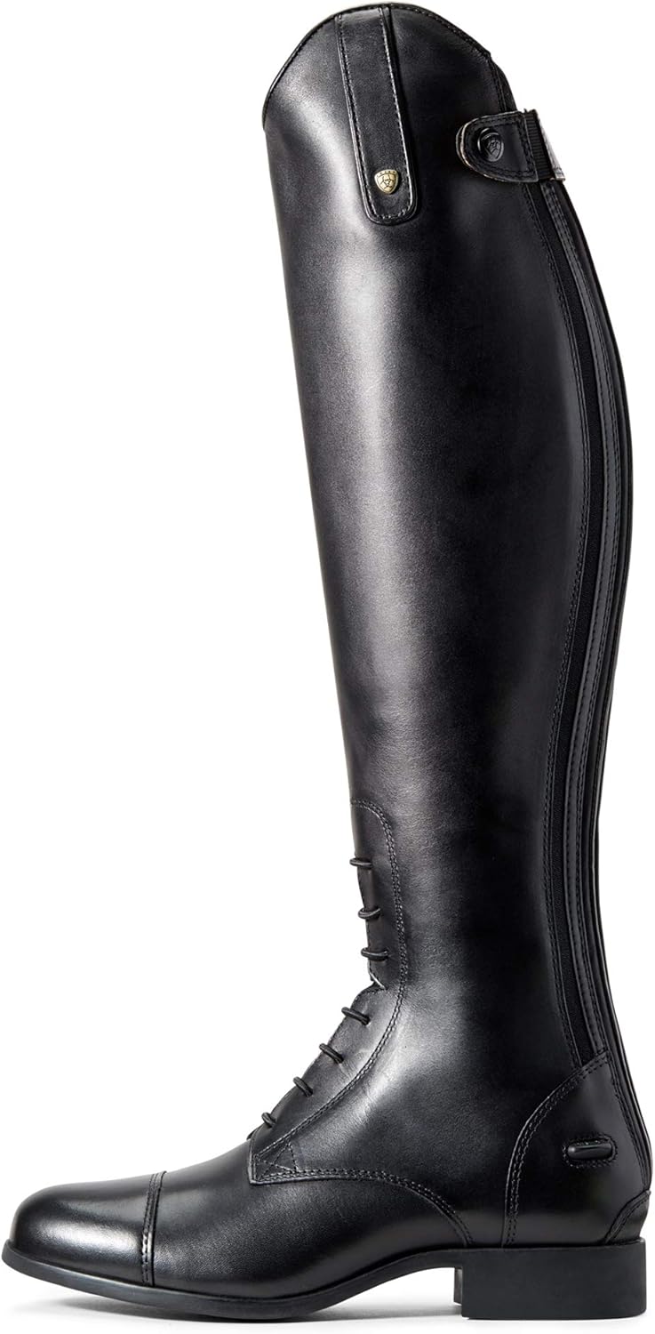 Мужские высокие сапоги ARIAT Heritage Contour Field с молнией для верховой езды, черные — фото 2