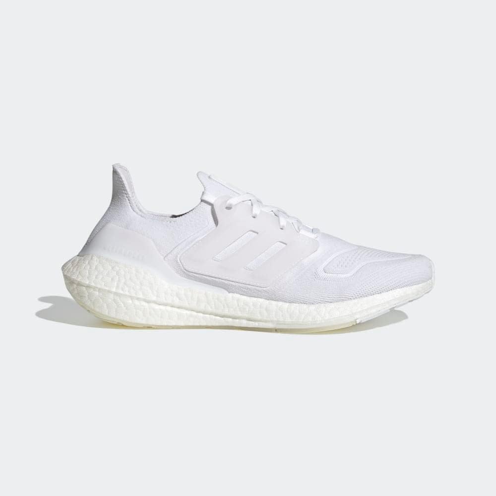 Мужские беговые кроссовки adidas Ultraboost 22, белый/черный — фото 3