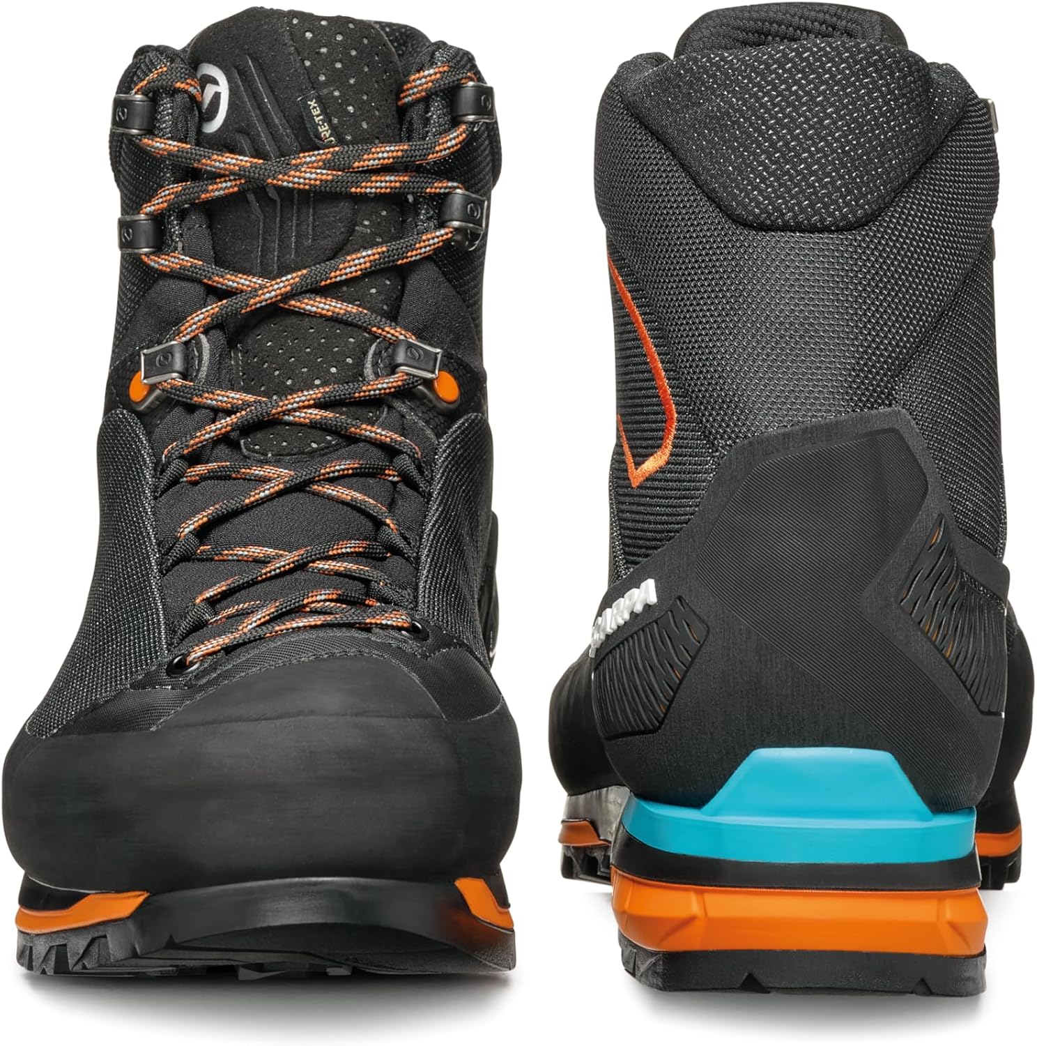 Мужские ботинки SCARPA Zodiac Tech LT GTX водонепроницаемые с Gore-Tex для походов, треккинга и альпинизма, Anthracite/Tonic — фото 4