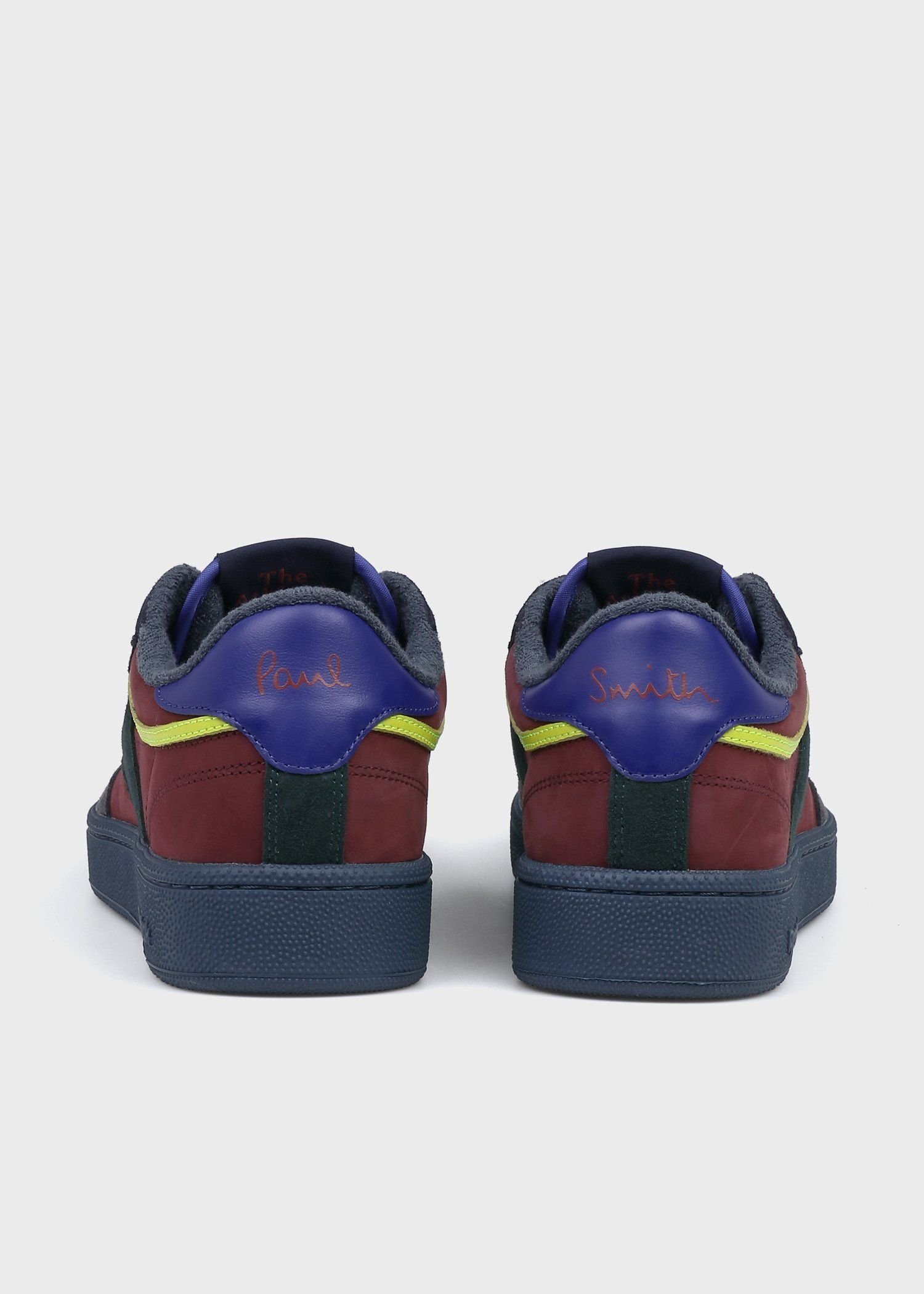 Кроссовки Paul Smith + Reebok CLUB C 85 VINTAGE Paul Smith, Dark Red — фото 3