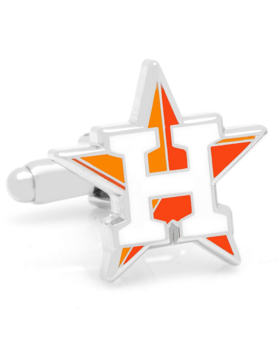 

Запонки с символикой команды Хьюстон Астрос Cufflinks Inc, Orange