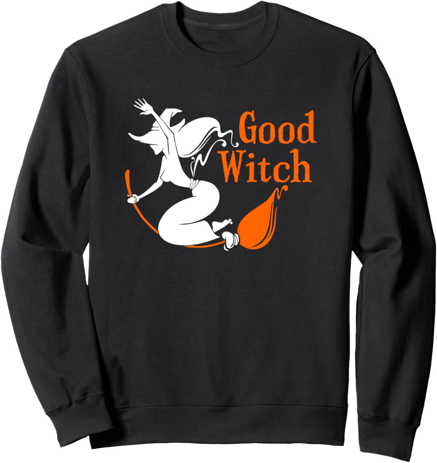 

Хэллоуинская толстовка с милой ведьмой и надписью «Угощение или розыгрыш» Ghost Hunting Halloween Paranormal Novelty Gifts, черный