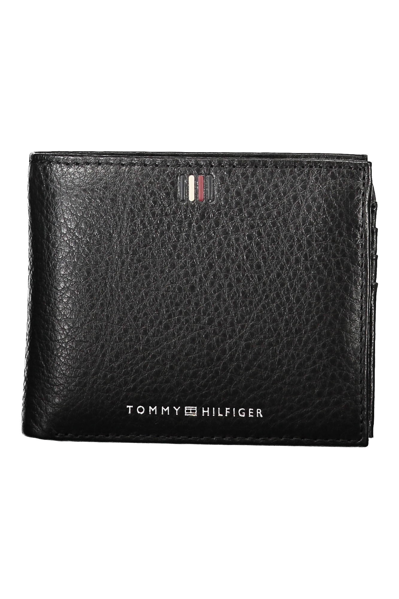 

Мужской кошелек Tommy Hilfiger портмоне из фактурной кожи, черный