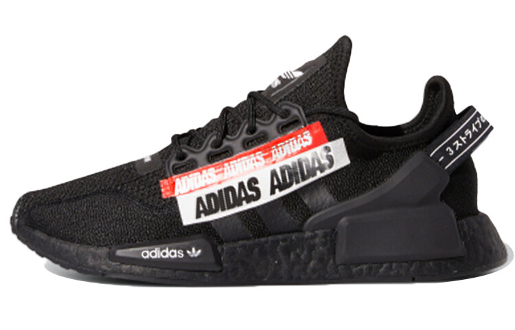 

Кроссовки Adidas Originals NMD_R1 V2 'Core Black Red', Серый, Кроссовки Adidas Originals NMD_R1 V2 'Core Black Red'