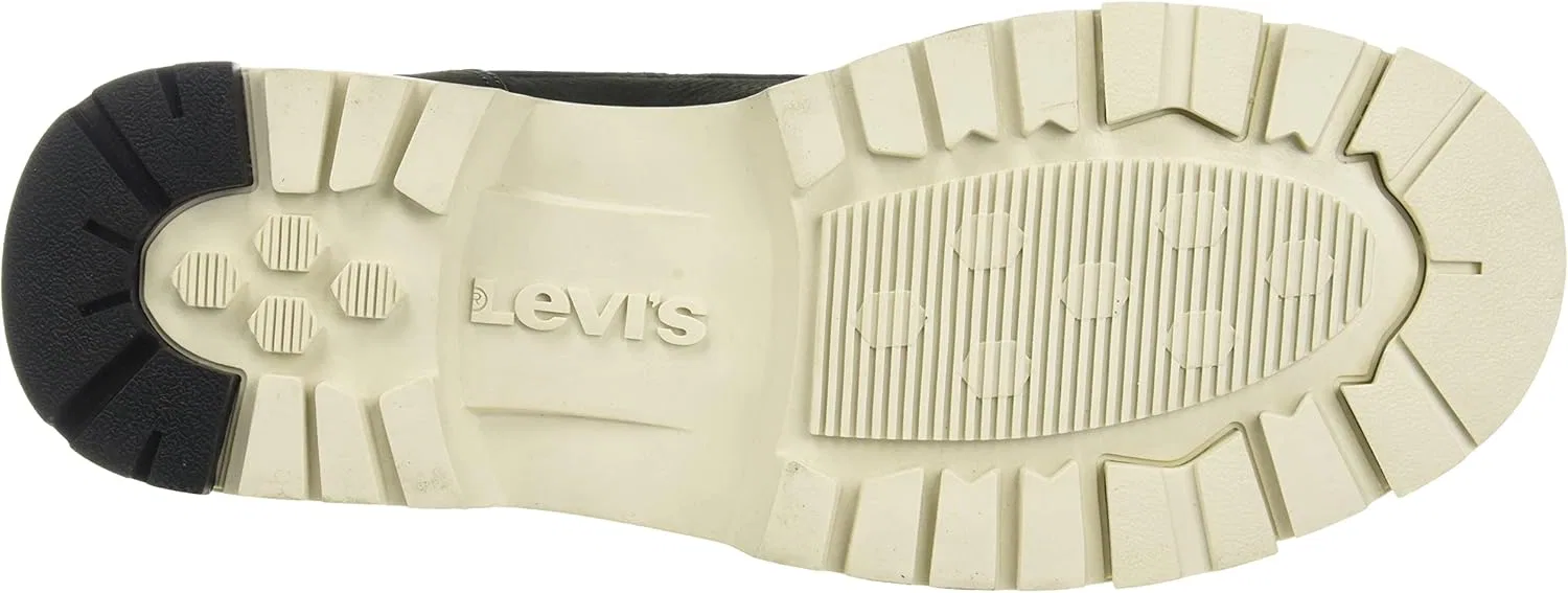 Женские джинсы Levi's, туфли Levi's на шнуровке, 2-Regular Black — фото 4