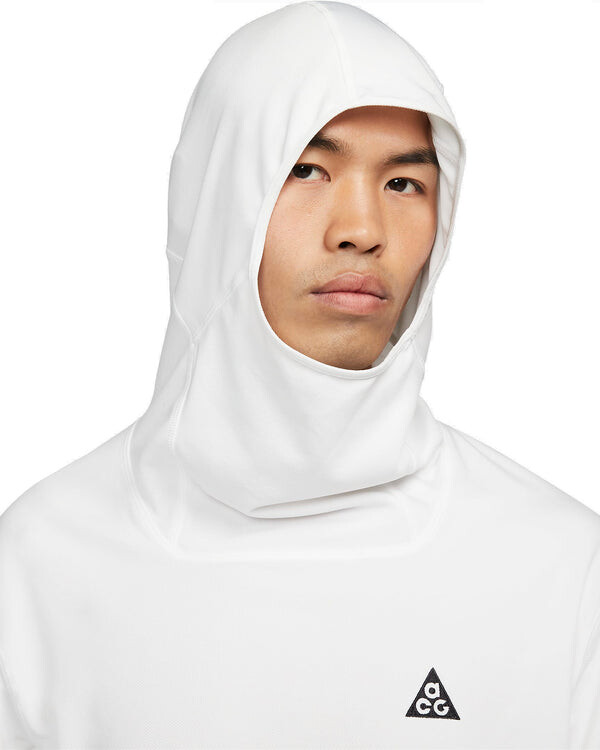 Футболка Nike ACG Dri-FIT ADV "Lava Tree" UV Hoodie 'White', белый — фото 2