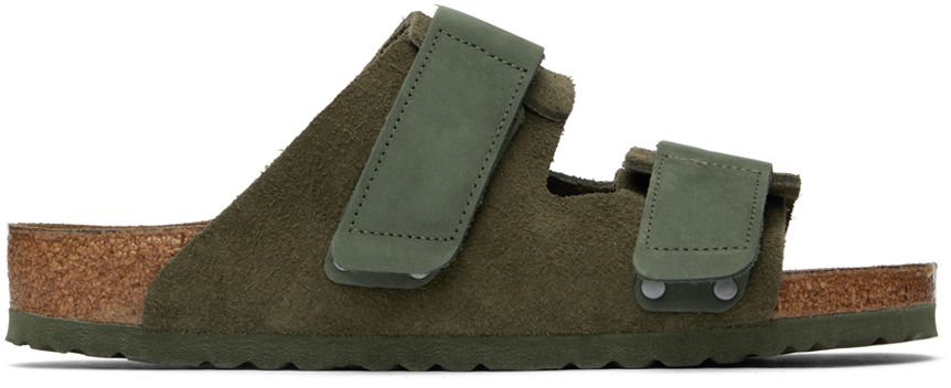 

Сандалии цвета хаки Regular Uji Birkenstock