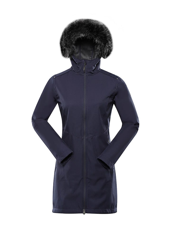 

Куртка софтшелл Alpine Pro Softshellmantel Ibora, темно-синий