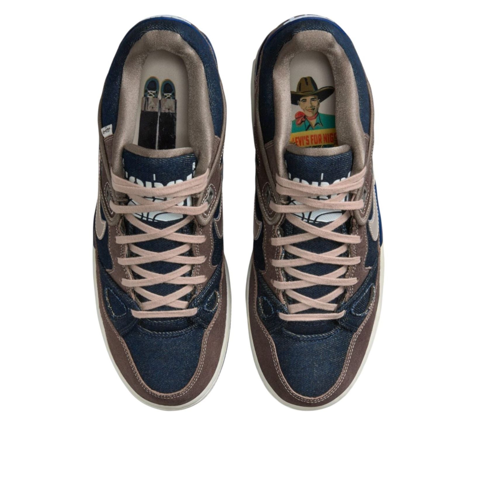 Кроссовки Nike x NIGO x Levi's Air Force 3 Low 'Enigma Stone' — фото 3