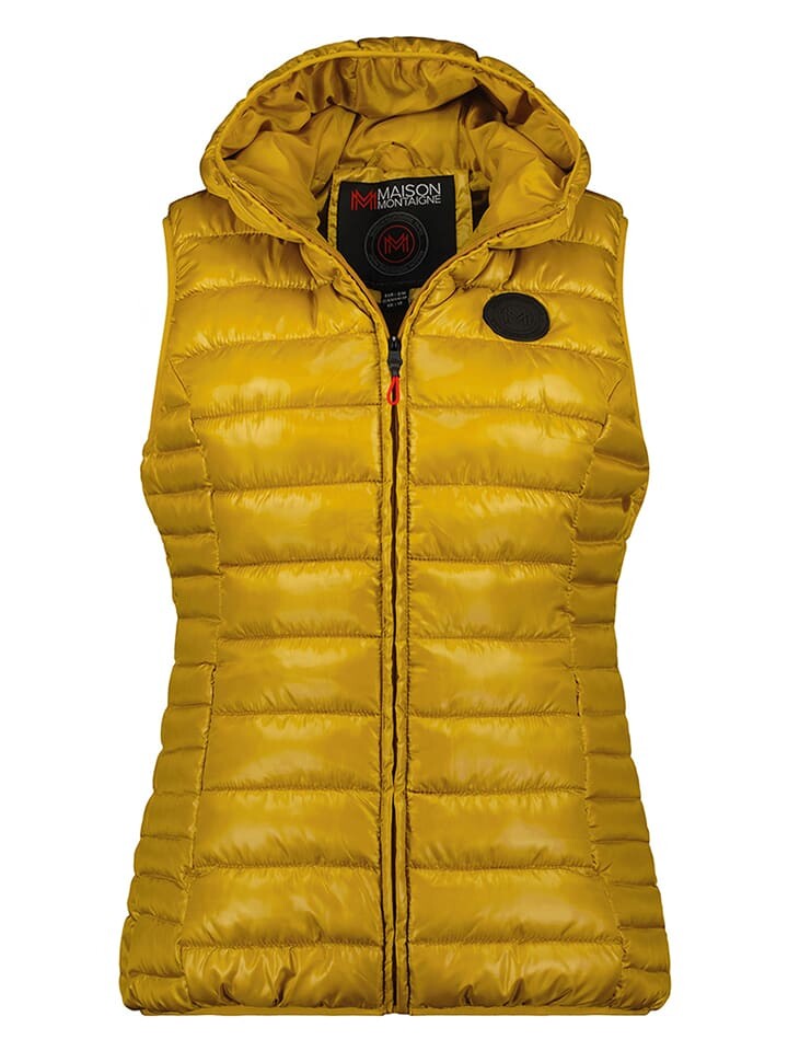 

Утепленный жилет Maison Montaigne, цвет ocker