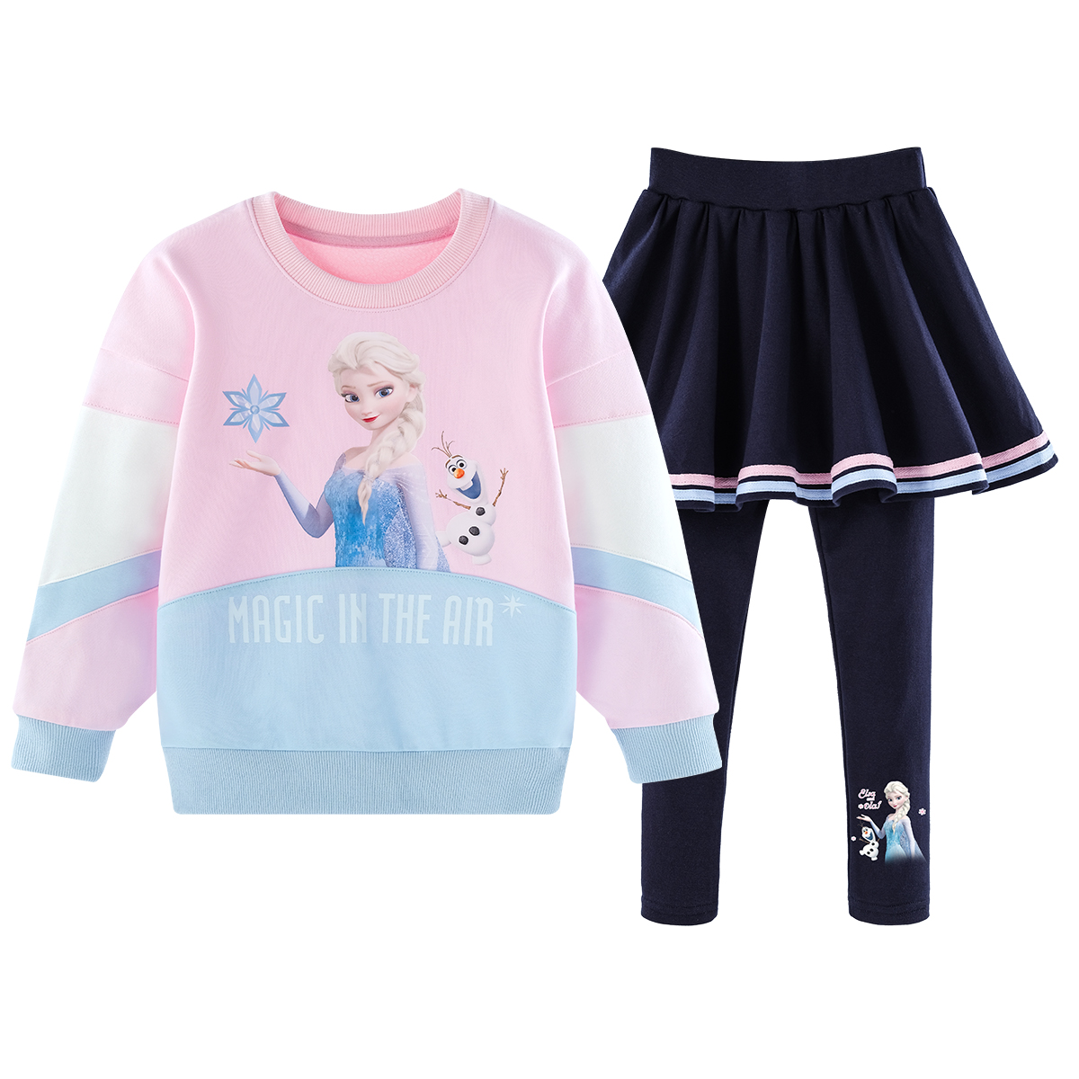 

Disney Повседневный спортивный костюм розовый для детей 3-7 лет