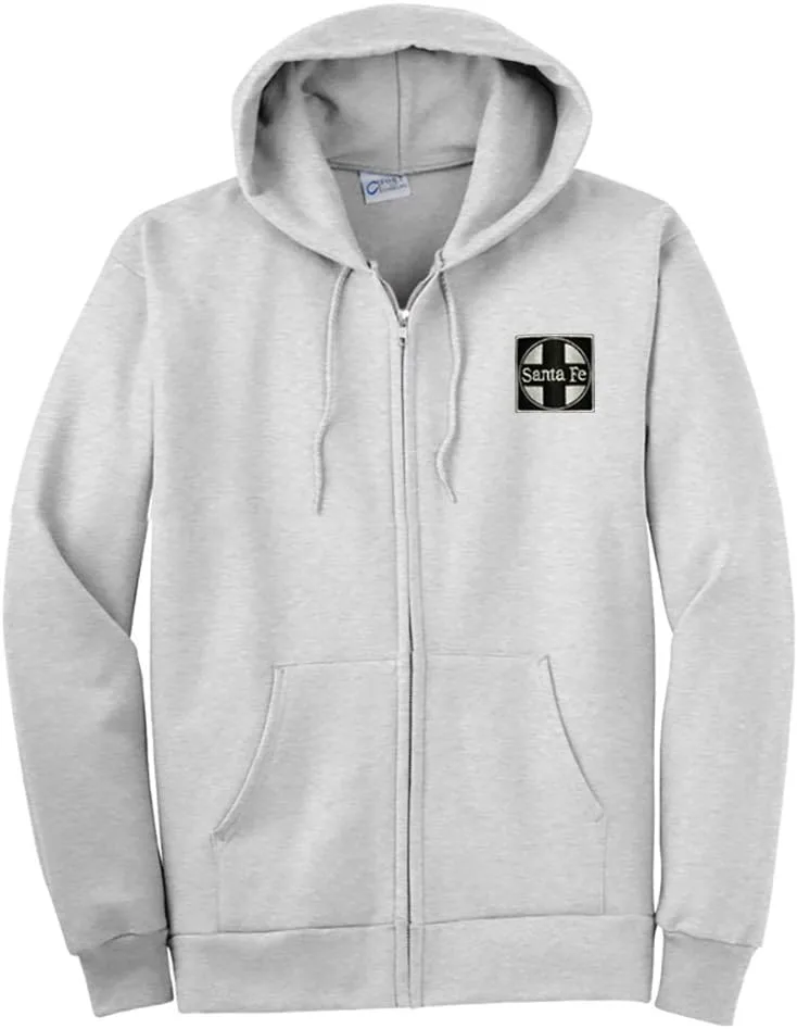 

Толстовка с капюшоном и молнией AT&SF Santa Fe Black Cross Daylight Sales