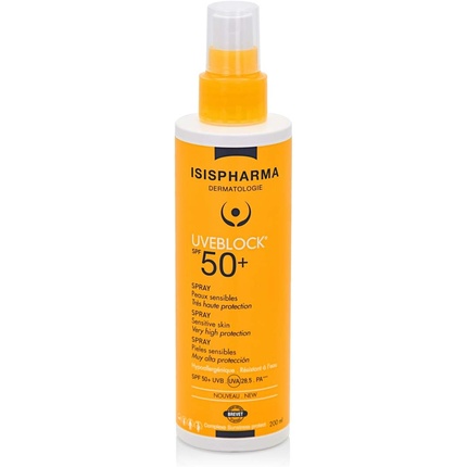 

Uveblock SPF 50+ Очень высокая защита спрей 200мл Isispharma