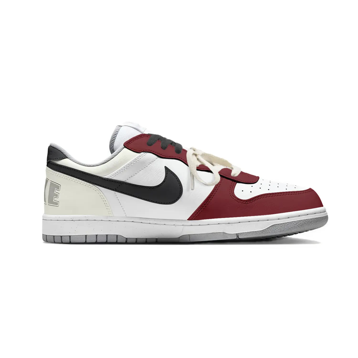 Nike Кроссовки для скейтбординга Big Lucky Cloud New Year Blessing, мужские, низкие, устойчивые к истиранию, дышащие, красные и белые — фото 3