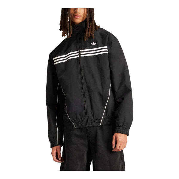 

Куртка пламя куртка азиатские размеры Adidas, черный