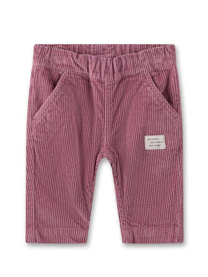 

Тканевые брюки Sanetta Kidswear, фиолетовый