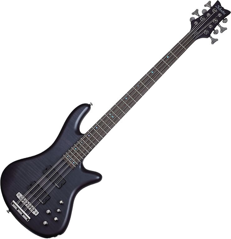 

Басс гитара Schecter Stiletto Studio-8 Electric Bass See-Thru Black Satin