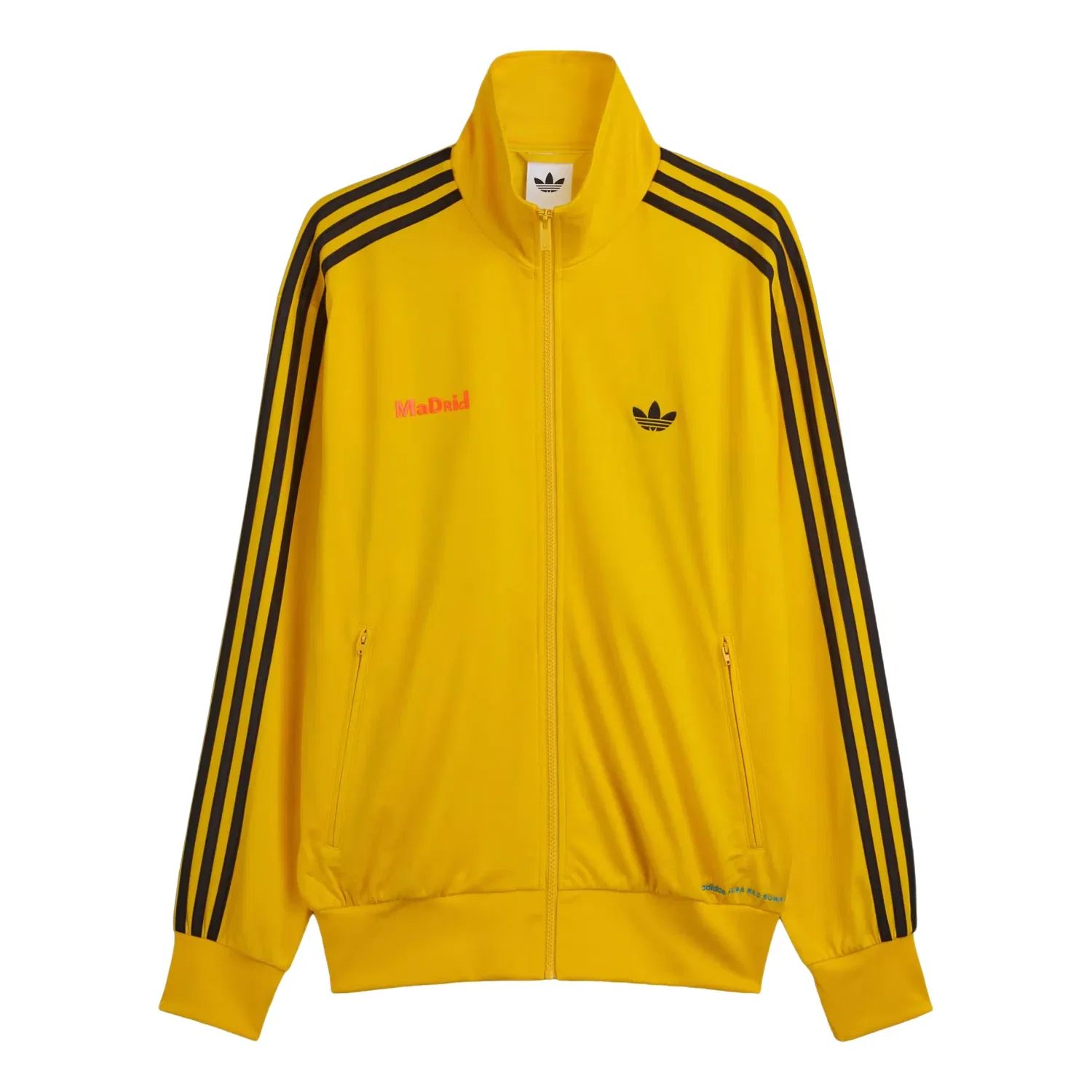 Спортивная куртка Adidas x Bad Bunny DTmF Tour Merch Madrid Firebird Track Jacket 'Yellow' LG9057, желтый — фото 2