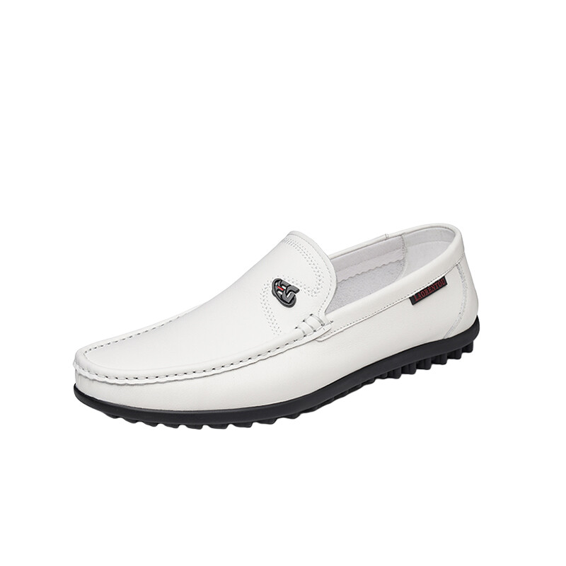 Туфли мужские Men"s Casual Men Low-Top Laorentou, белый — фото 2