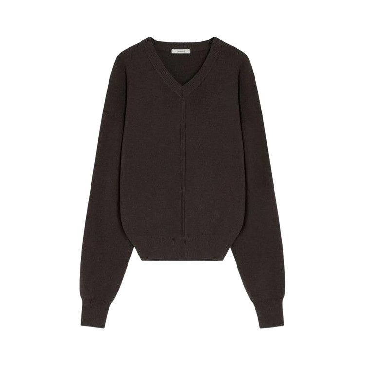 

Свитер Lemaire V Neck Sweater, Dark Cacao