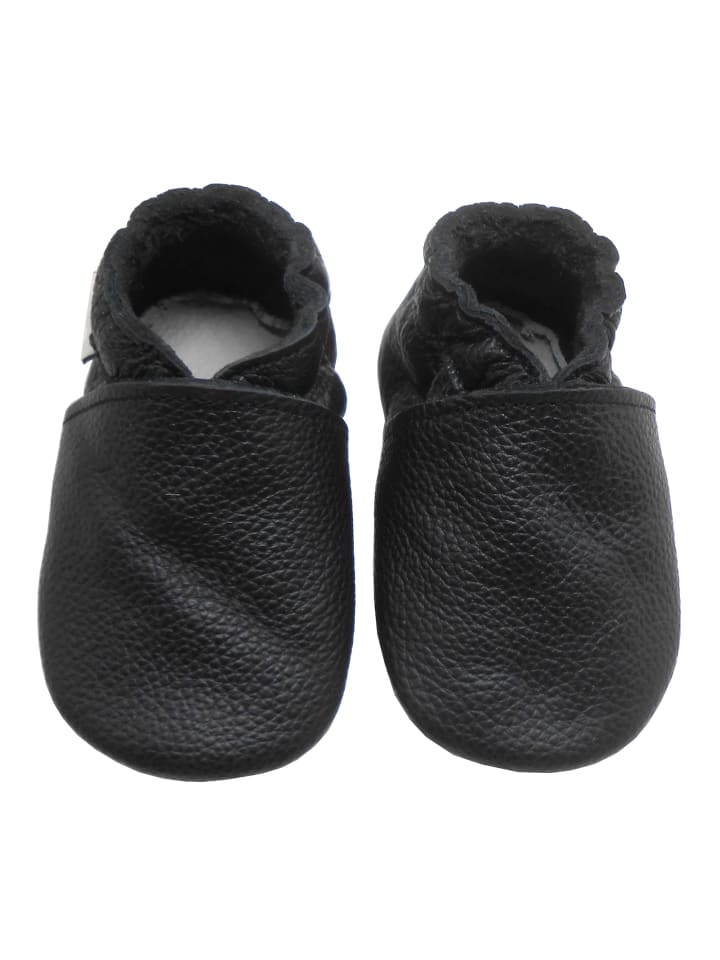 

Bemesu Детские кожаные прогулочные туфли, удобные, с нескользящей подошвой - черные