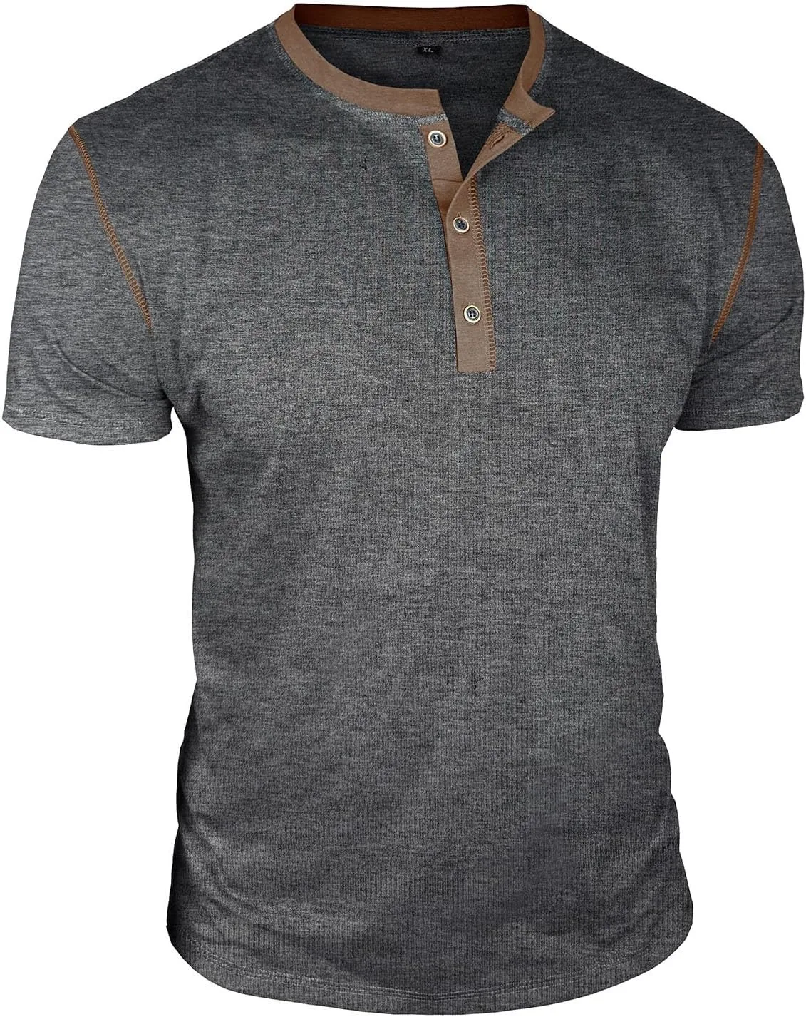 

Мужская хлопковая рубашка-поло с коротким рукавом