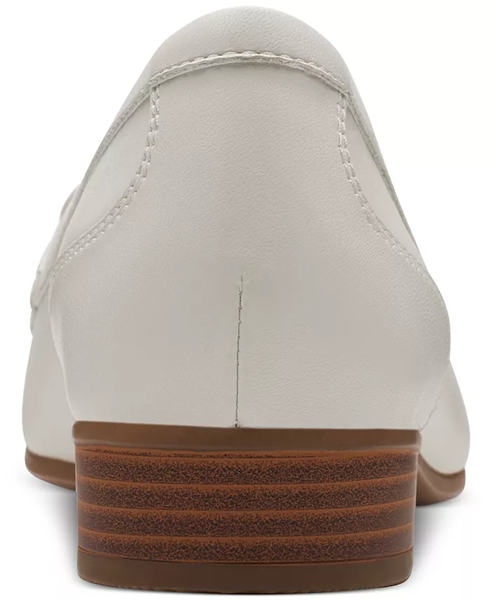 Женские лоферы Juliet Aster без шнуровки Clarks, белый — фото 3
