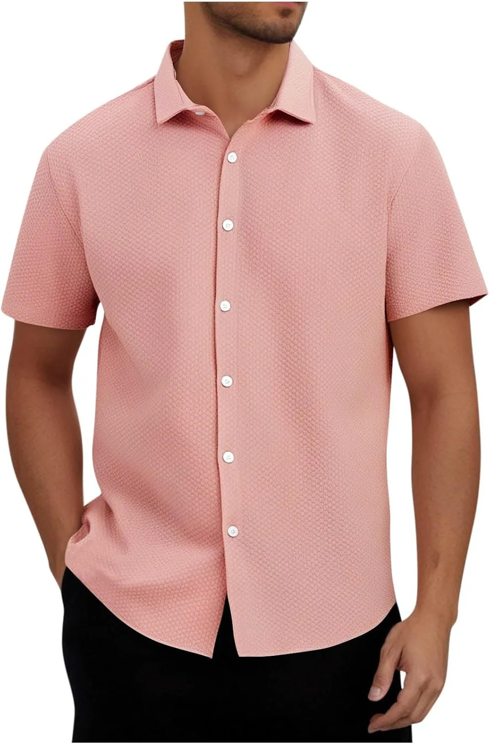 

Футболка с воротником и пуговицами Muscularfit