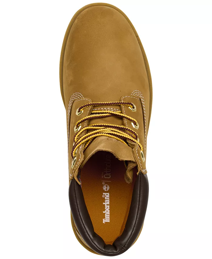 Женские ботинки Linden Woods 6-Inch Lace-Up Waterproof от Finish Line Timberland, загар/бежевый — фото 2